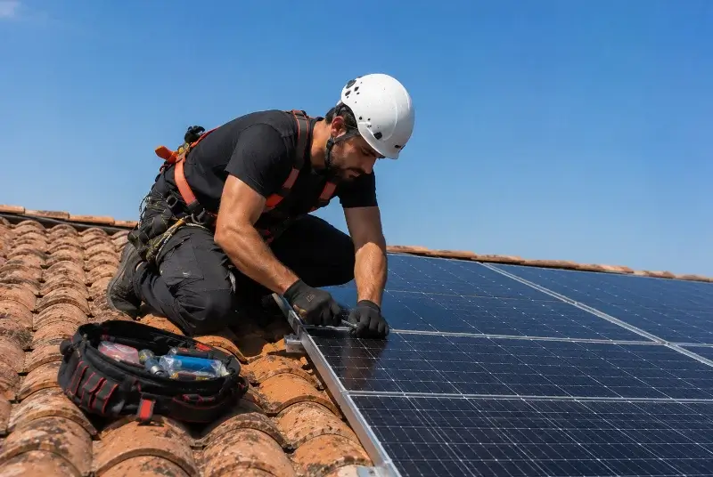 Maintenance et monitoring de panneaux solaires à Saint-Hilaire-de-la-Côte