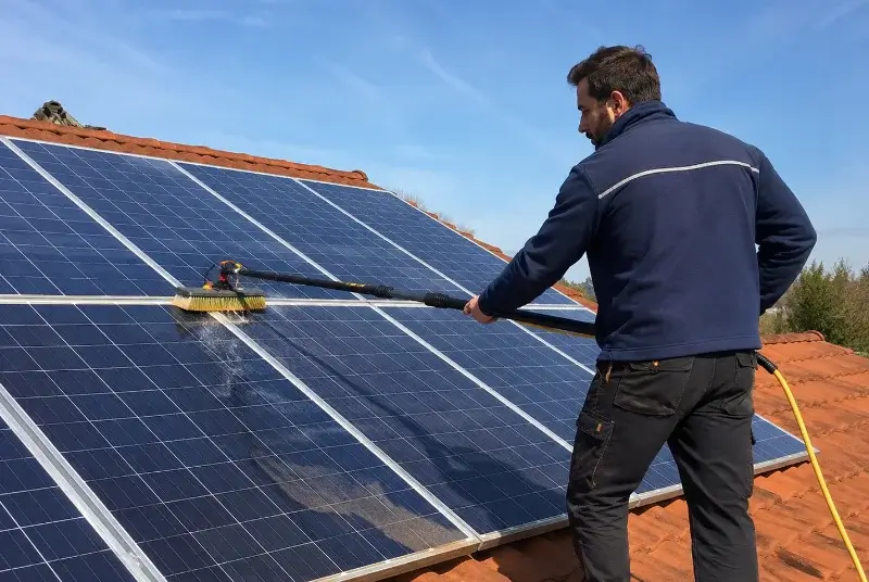 Nettoyage et entretien de panneaux solaires à Saint-Hilaire-de-la-Côte